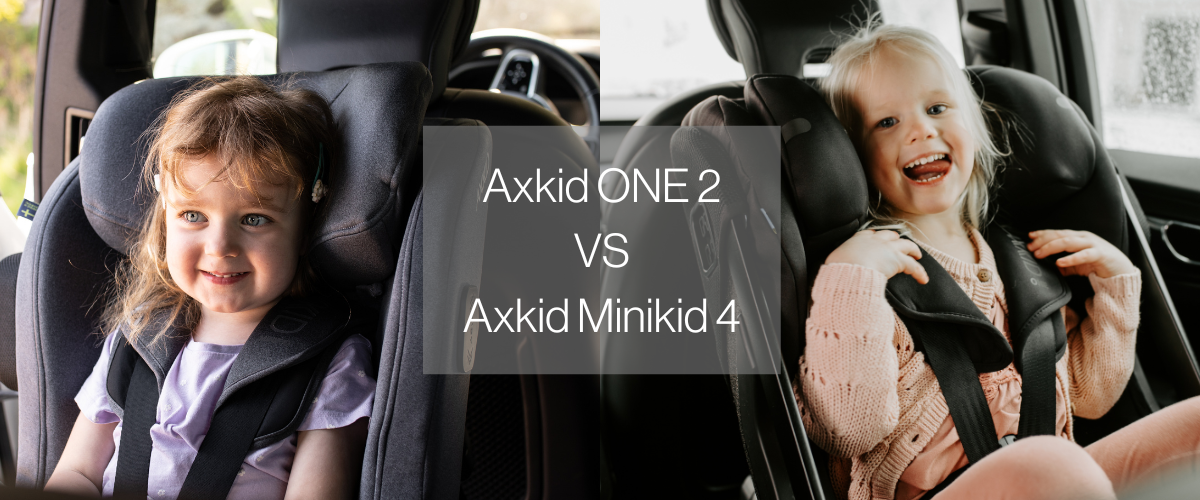 Skillnaderna mellan Axkid ONE 2 och Minikid 4
